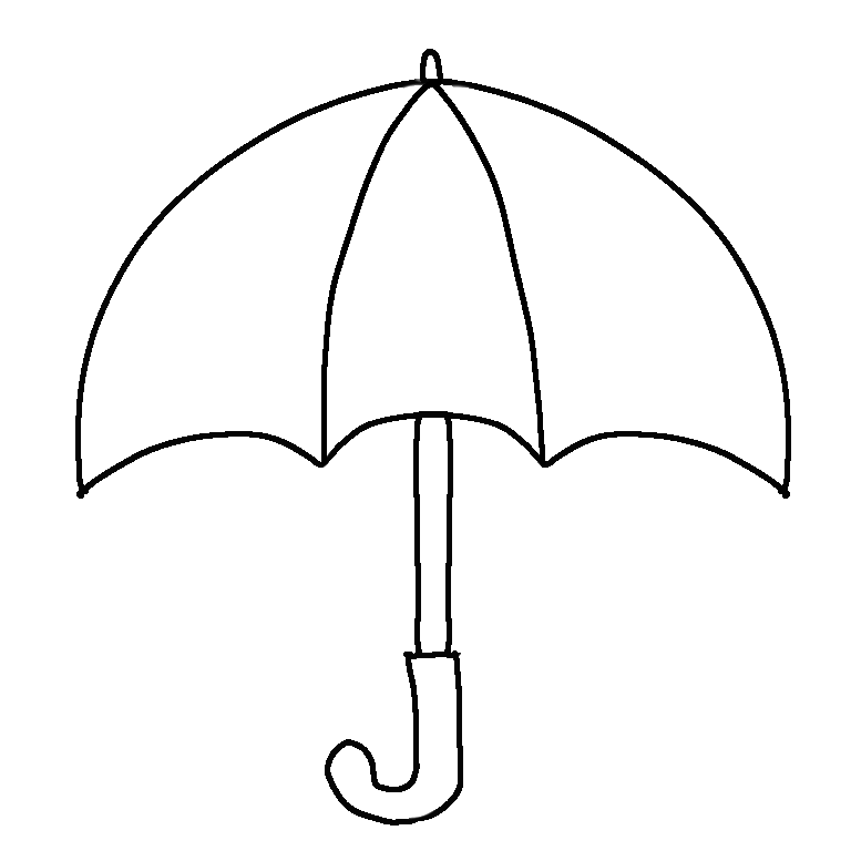 オリジナルイラスト 雨 アート インテリア ダクト ハンドメイド モノクロ 個性的 傘 原画 女の子 室外機 手描きイラスト 白黒 絵 自作 本物品質の 手描きイラスト