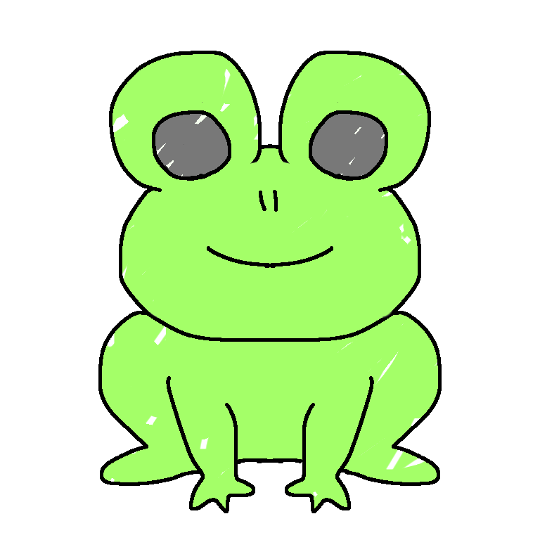無料ダウンロード 蛙の絵 イラスト素材画像無料
