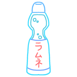 ラムネ 飲み物 のボールペンイラストのかわいい書き方 Create Club