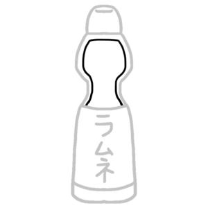 ラムネ 飲み物 のボールペンイラストのかわいい書き方 Create Club